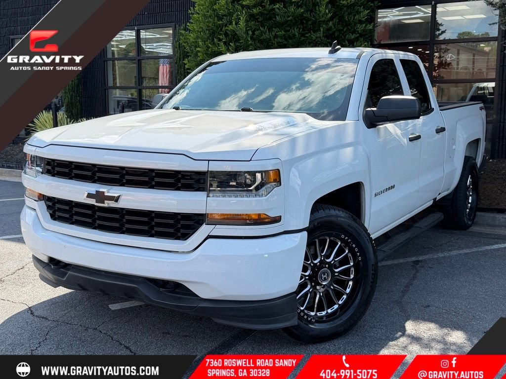 Used 2019 Chevrolet Silverado 1500 Custom w/ Custom Convenience Package AWD/4WD image 1