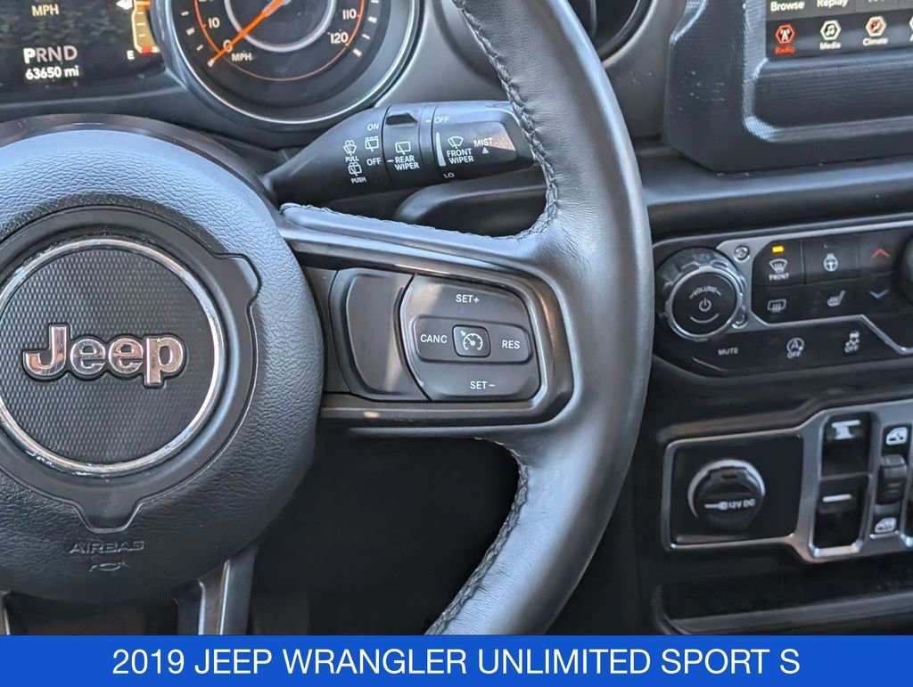Used 2019 Jeep Wrangler Unlimited Sport S image 21