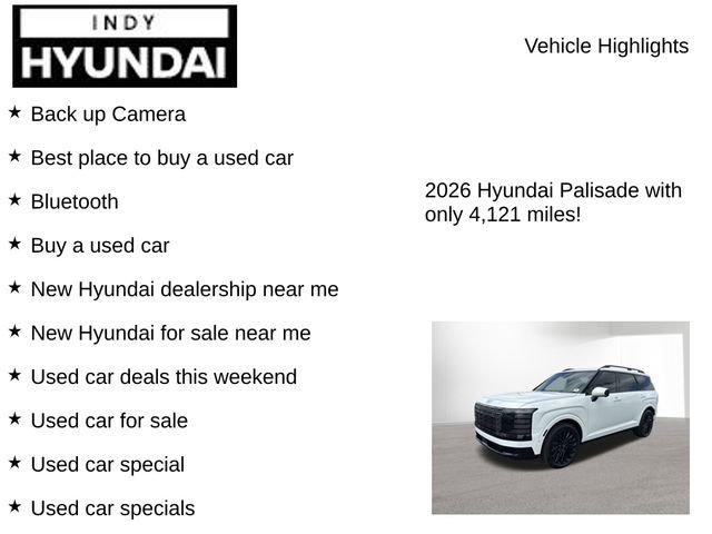 New 2026 Hyundai Palisade Calligraphy FWD image 8