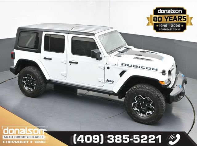 Used 2023 Jeep Wrangler Unlimited Rubicon 4xe w/ Cold Weather Group AWD/4WD image 18