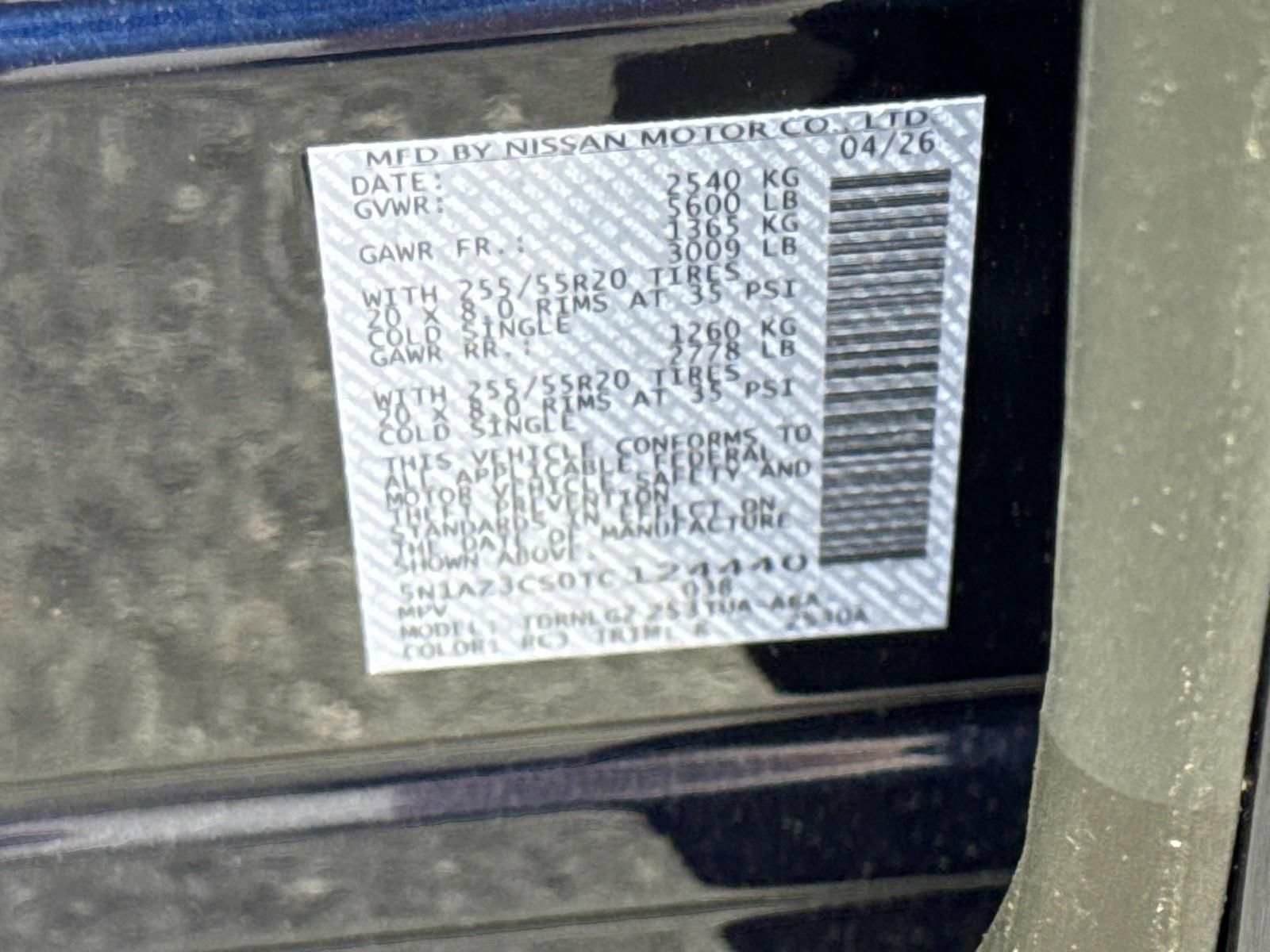 New 2026 Nissan Murano SL AWD/4WD image 30