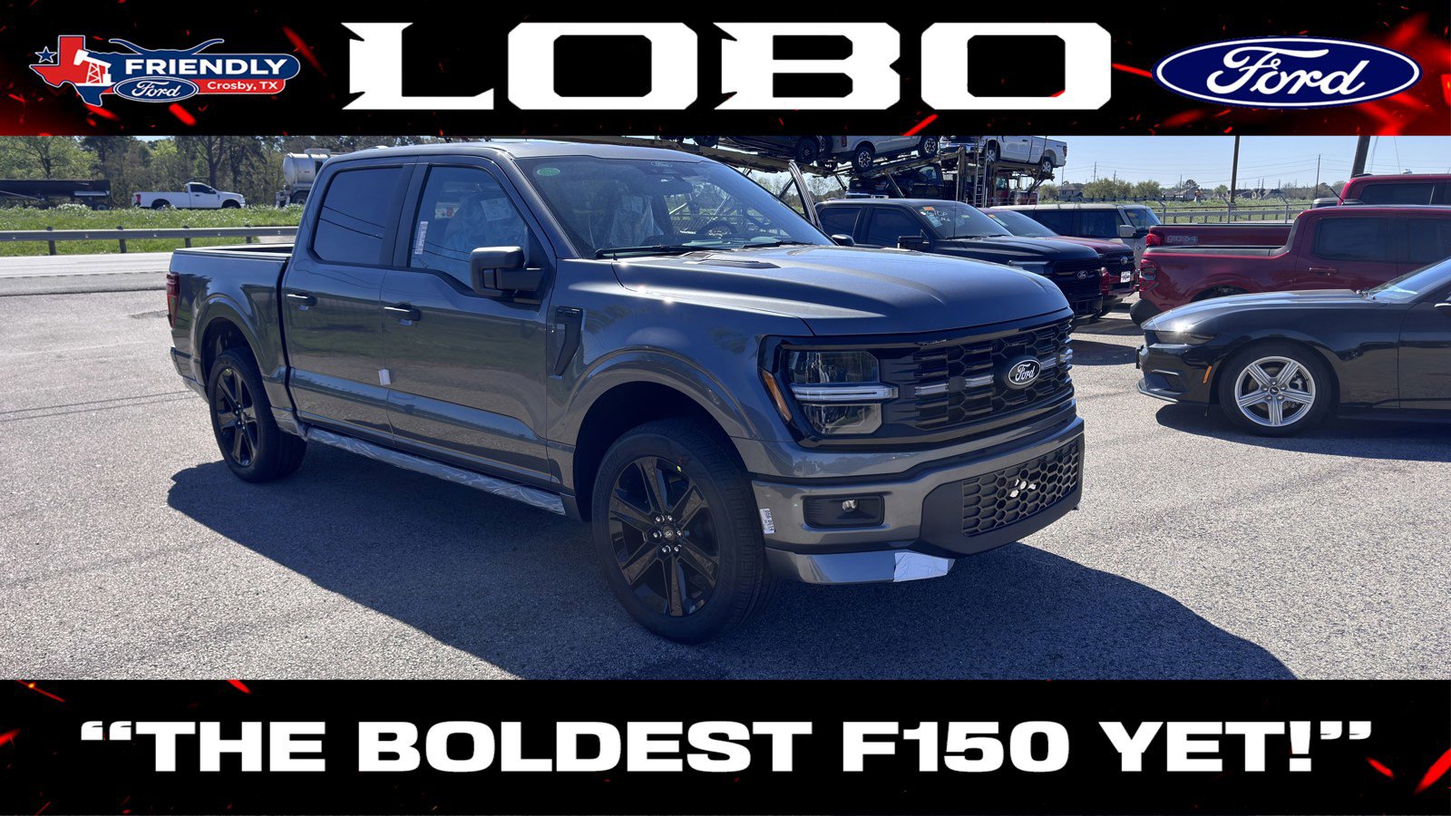 New 2026 Ford F150 STX w/ F-150 LOBO Package