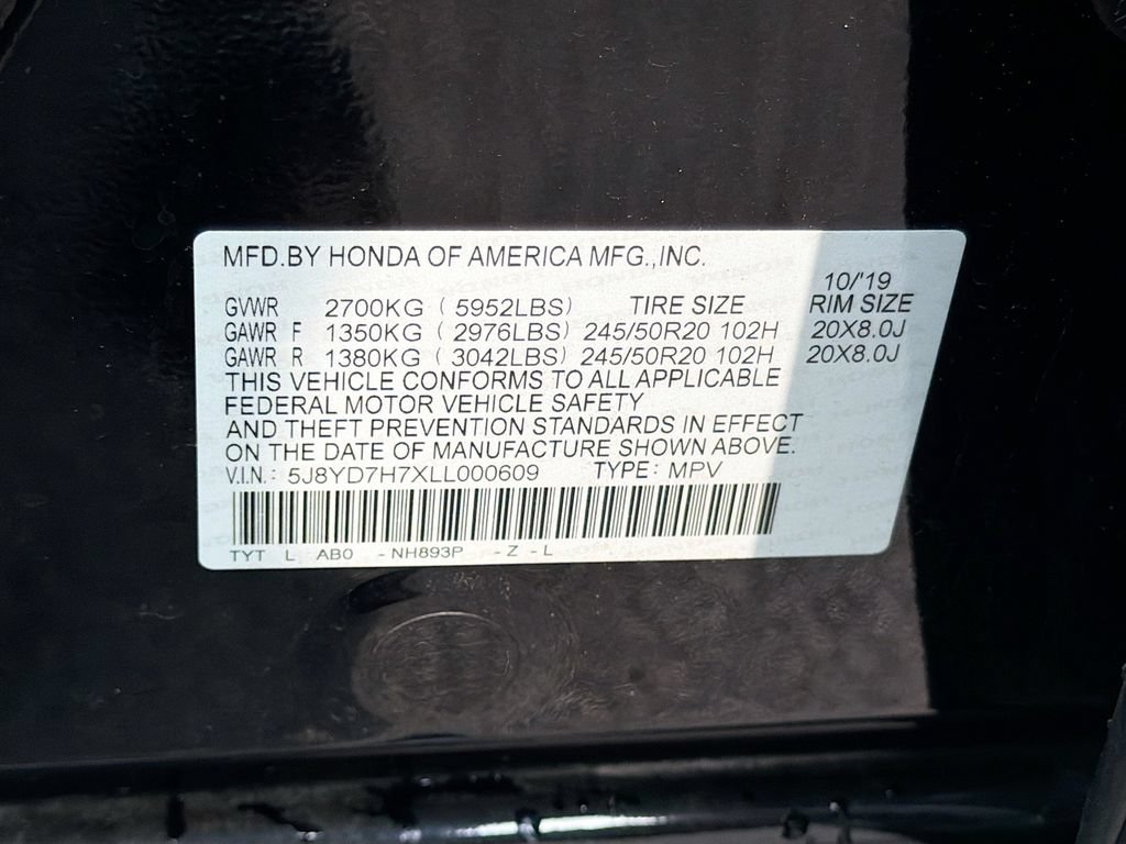 Used 2020 Acura MDX w/ Advance Package AWD/4WD image 35