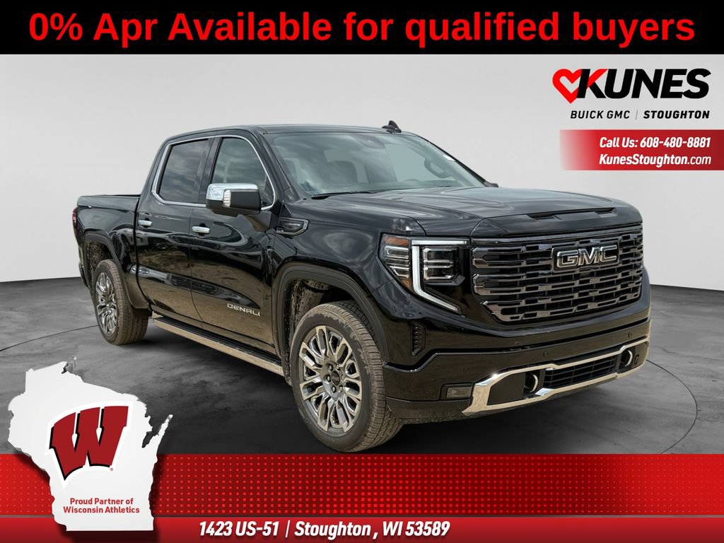 New 2026 GMC Sierra 1500 Denali Ultimate w/ LPO, Black Badging Package