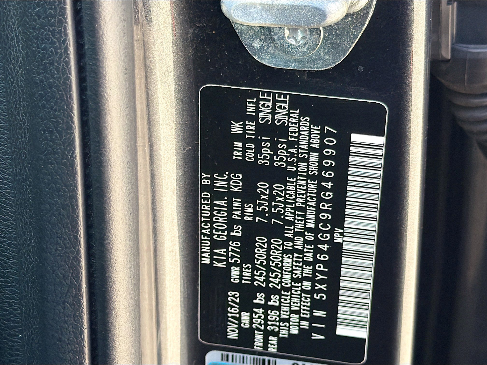 Used 2024 Kia Telluride S w/ S Sunroof Package image 44