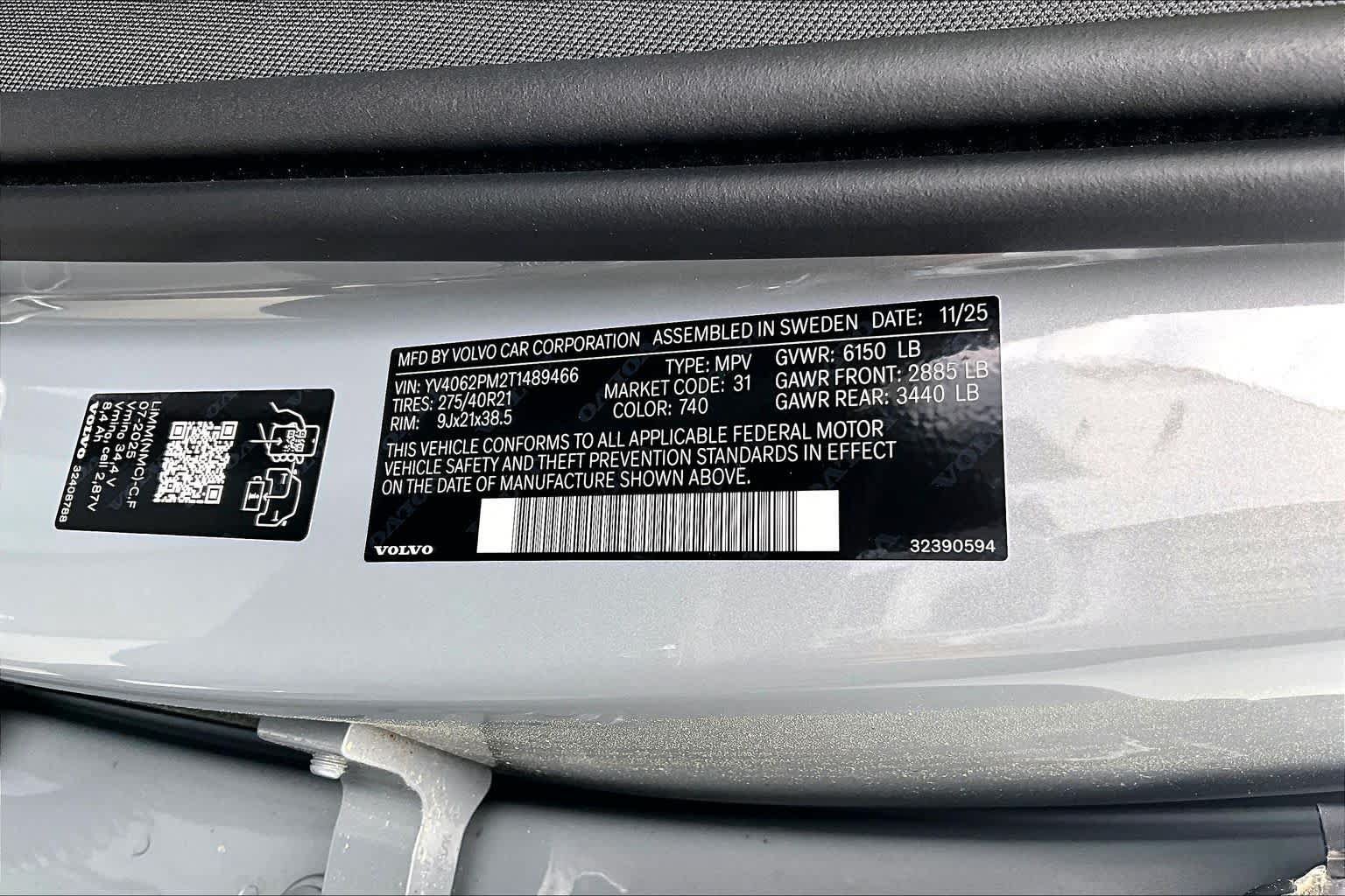 New 2026 Volvo XC90 B6 Ultra w/ Protection Package Premier AWD/4WD image 12