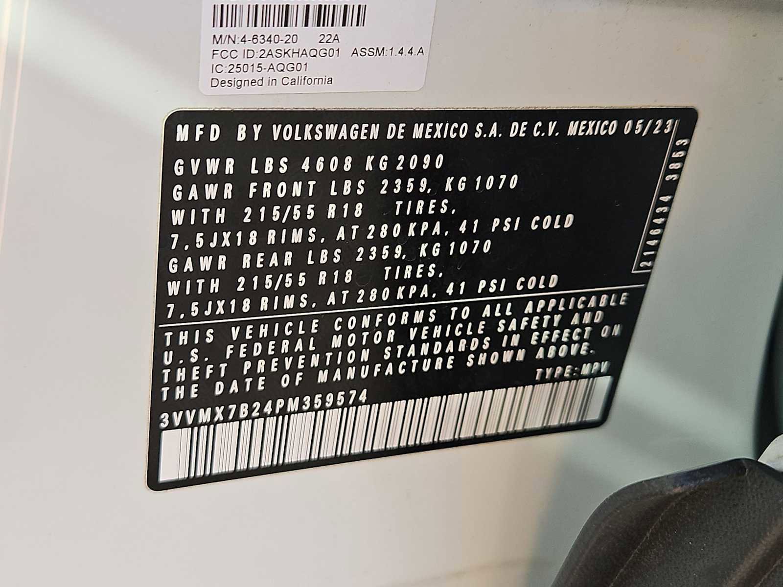 Used 2023 Volkswagen Taos S w/ Driver Assistance Package image 49