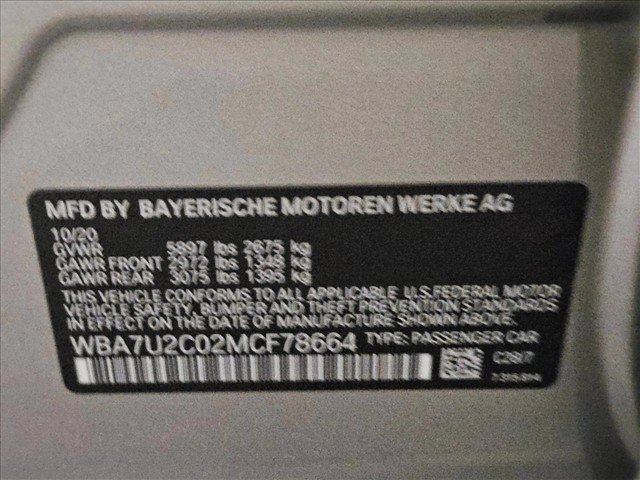 Used 2021 BMW 750i xDrive w/ M Sport Package AWD/4WD image 26
