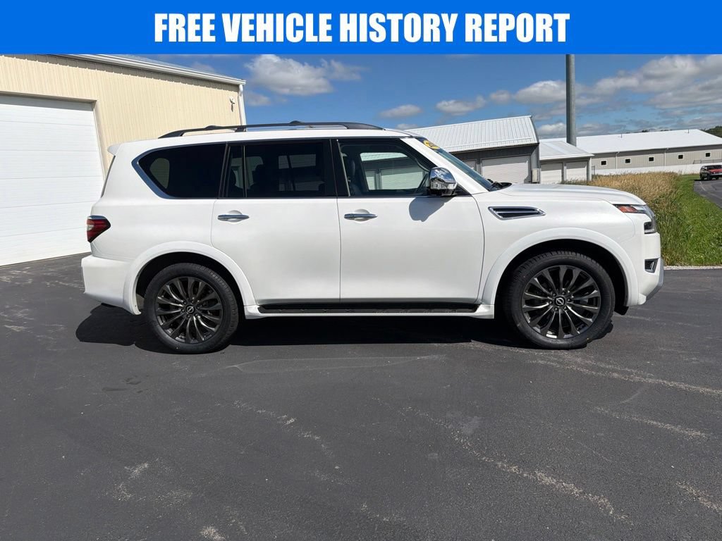 Used 2023 Nissan Armada Platinum w/ Captain's Chairs Package AWD/4WD image 3