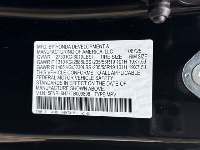 New 2026 Honda Odyssey Sport-L image 28