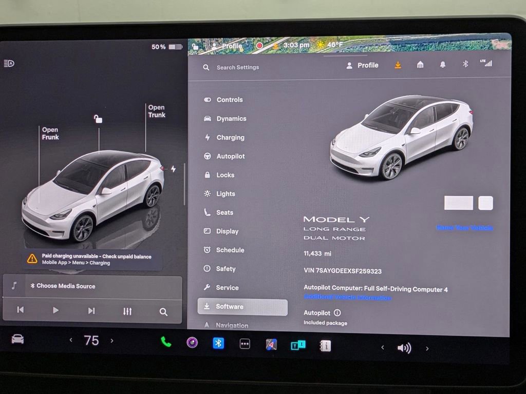 Used 2025 Tesla Model Y Long Range AWD/4WD image 12