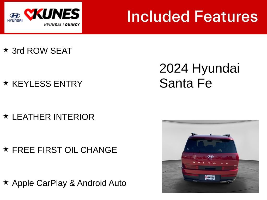 Used 2024 Hyundai Santa Fe SEL AWD/4WD image 3