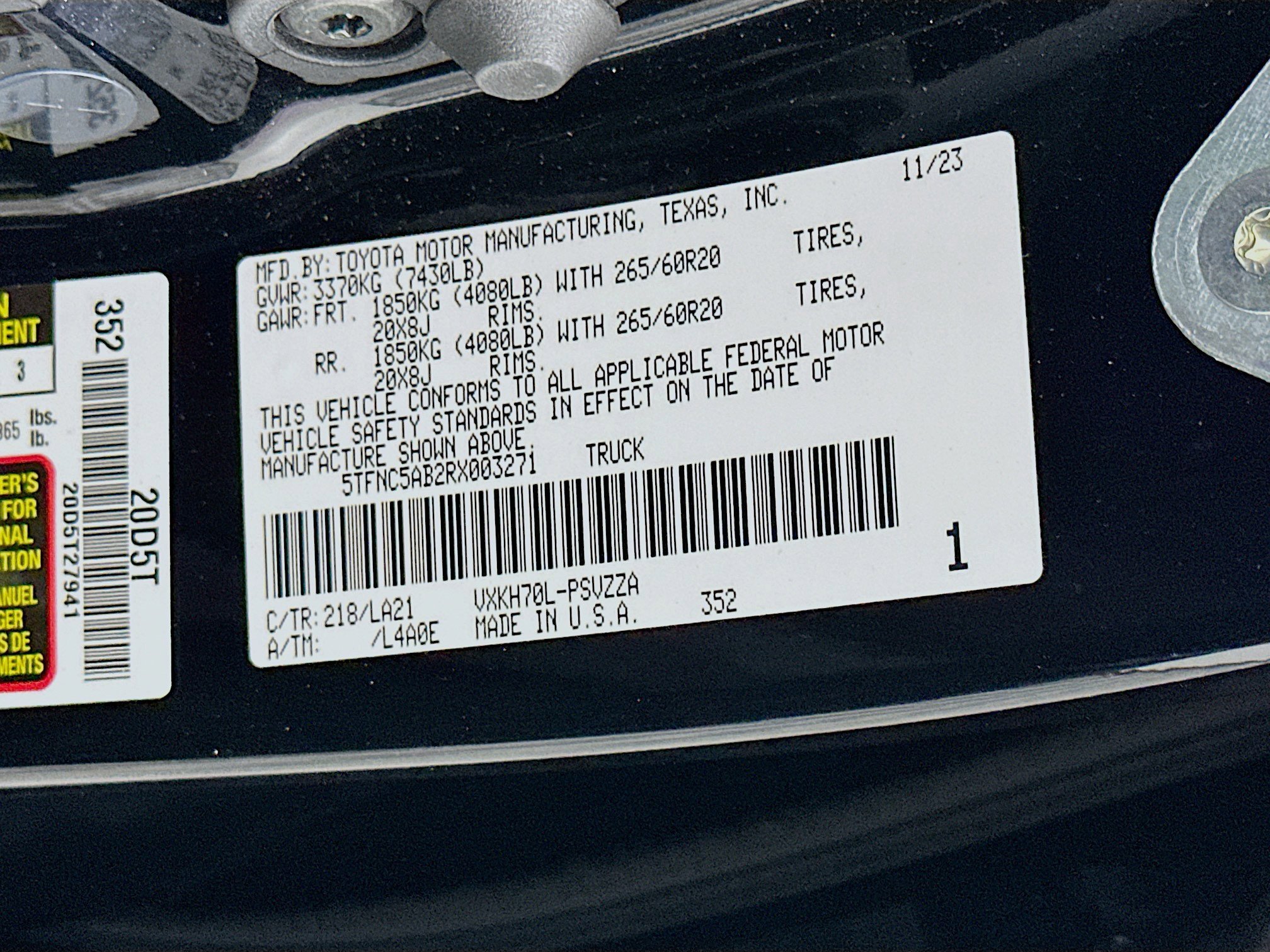 Used 2024 Toyota Tundra Platinum image 12