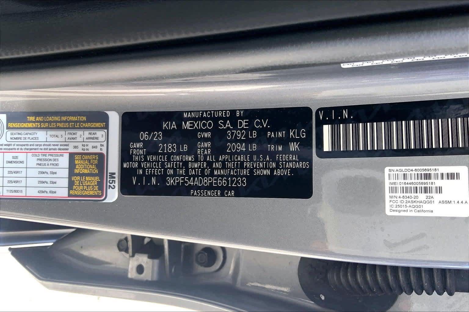 Used 2023 Kia Forte GT-Line w/ GT-Line Premium Package FWD image 20