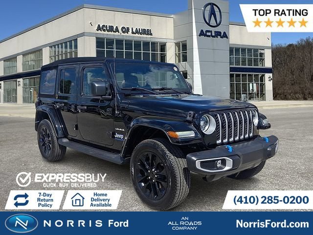 Used 2023 Jeep Wrangler Unlimited Sahara w/ Cold Weather Group AWD/4WD image 1
