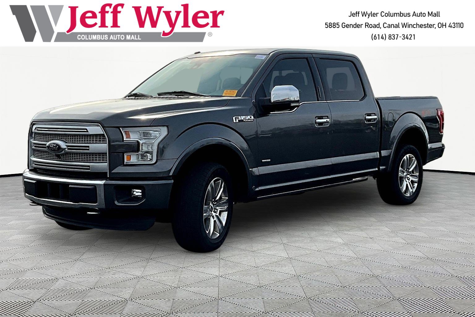 Used 2016 Ford F150 Platinum w/ Equipment Group 701A Luxury