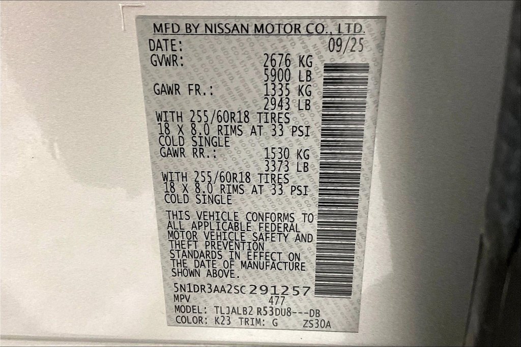 Used 2025 Nissan Pathfinder S FWD image 40