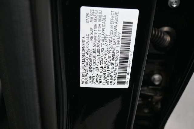 New 2026 Honda Passport RTL image 20
