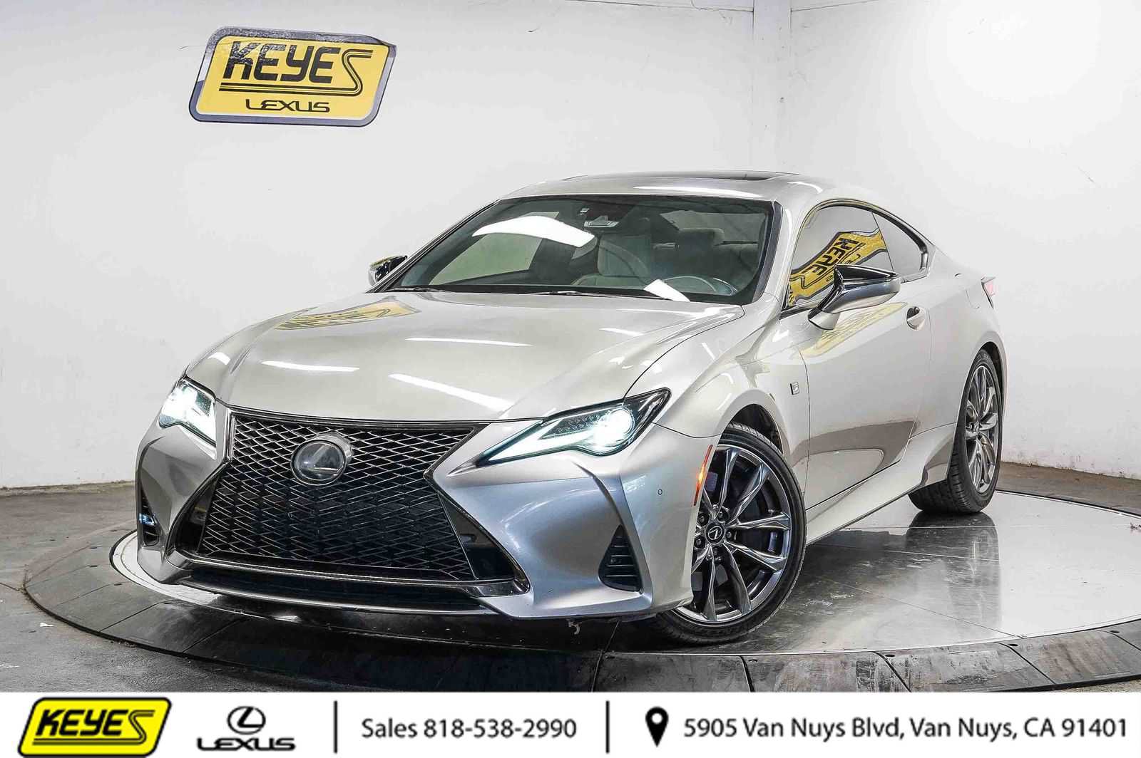 Used 2020 Lexus RC 300 F Sport w/ Navigation Package RWD image 1