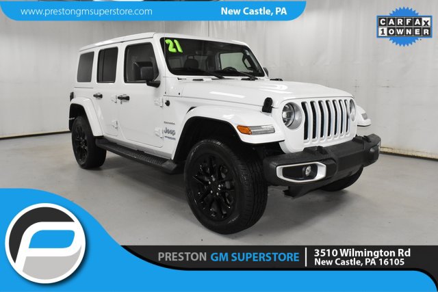 Used 2021 Jeep Wrangler Unlimited Sahara w/ Cold Weather Group image 1