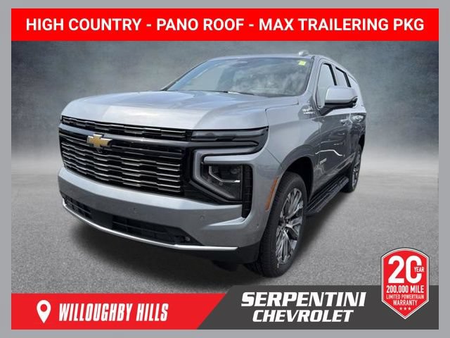 New 2026 Chevrolet Tahoe High Country
