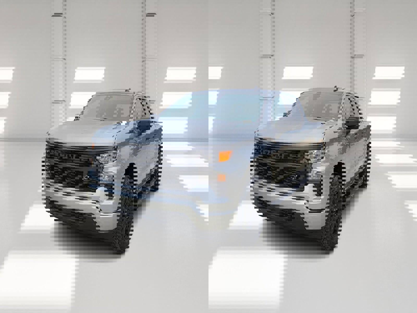 New 2026 Chevrolet Silverado 1500 Custom w/ Turbomax Blackout Package