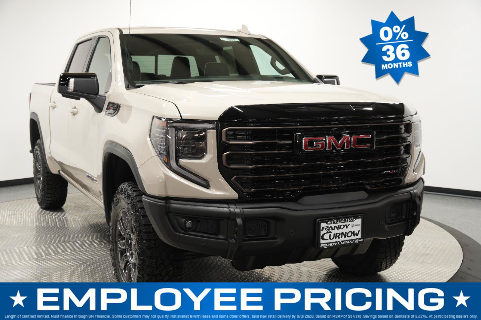 New 2026 GMC Sierra 1500 AT4X