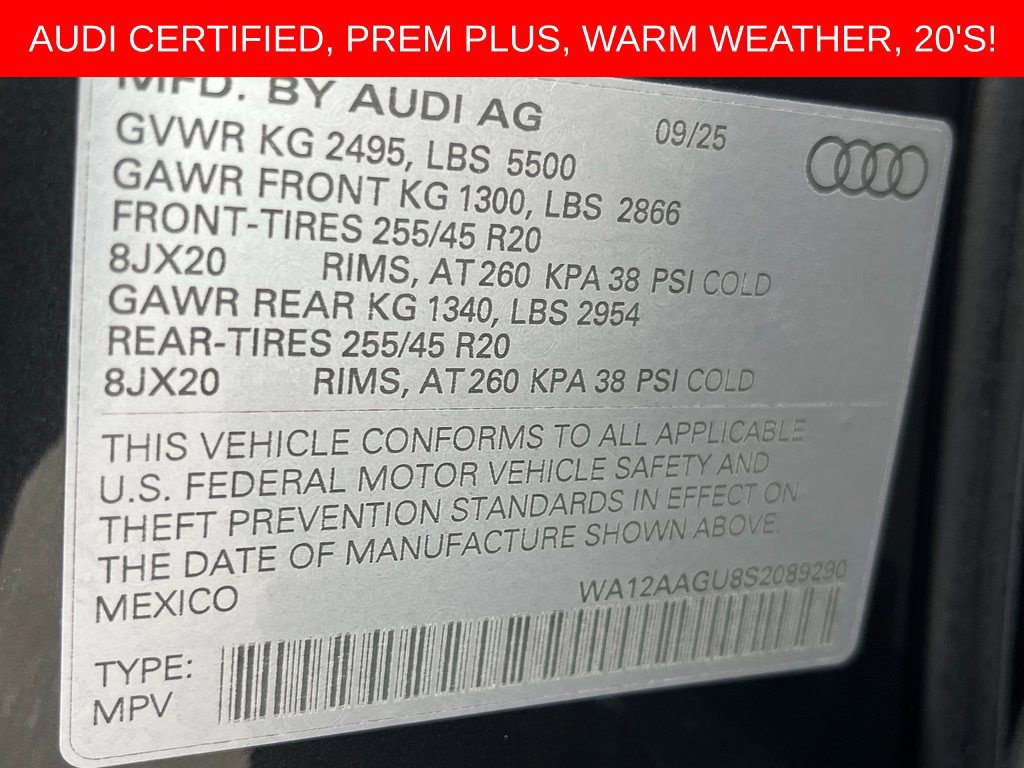 Used 2025 Audi Q5 Premium Plus AWD/4WD image 26