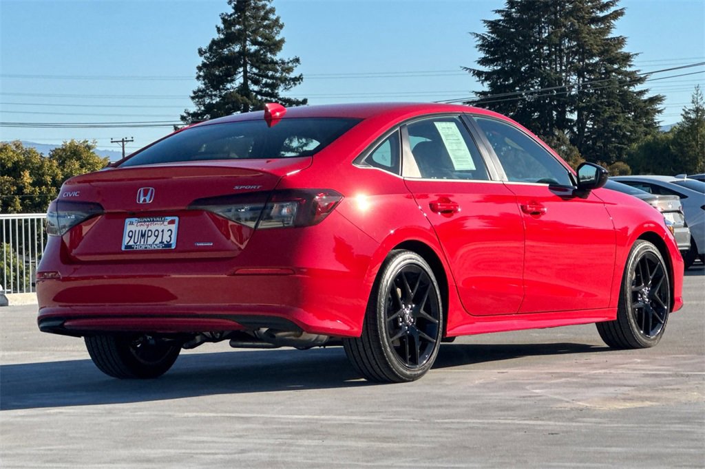 Certified 2025 Honda Civic Sport image 3