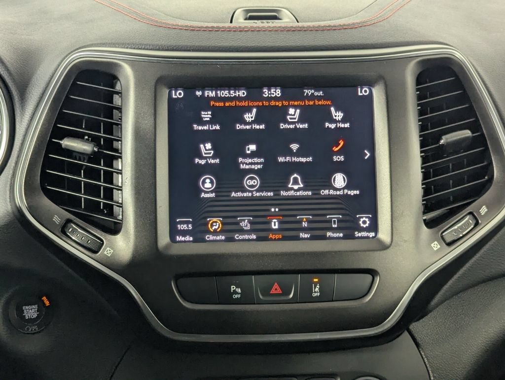 Used 2021 Jeep Cherokee Trailhawk w/ Sun, Sound & Nav Group AWD/4WD image 20
