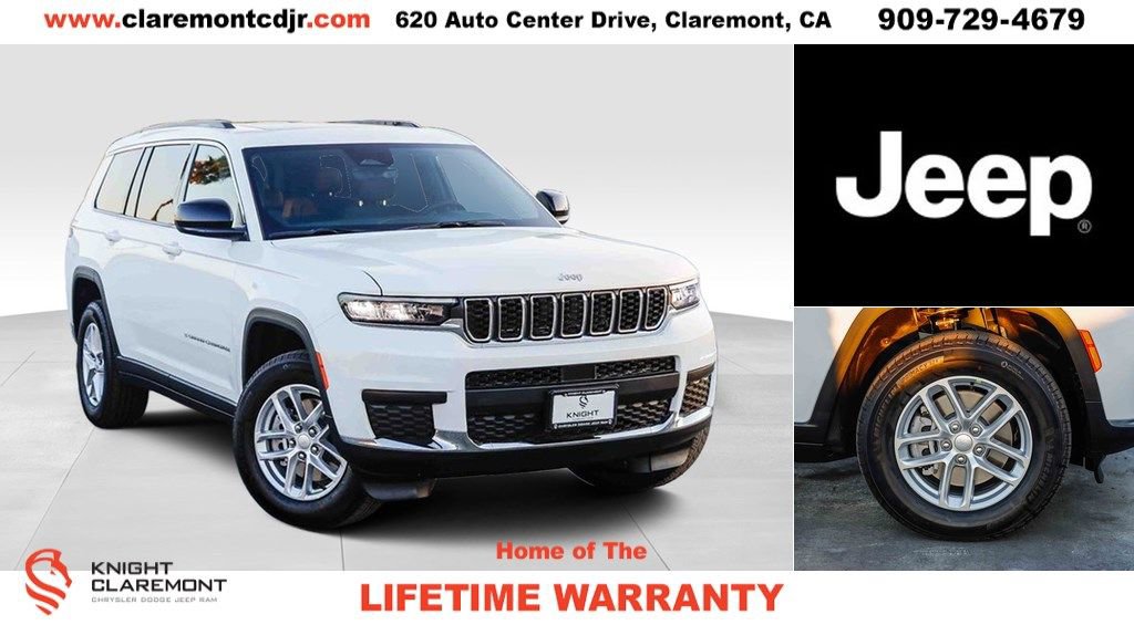 New 2025 Jeep Grand Cherokee L Laredo w/ Luxury Tech Group I