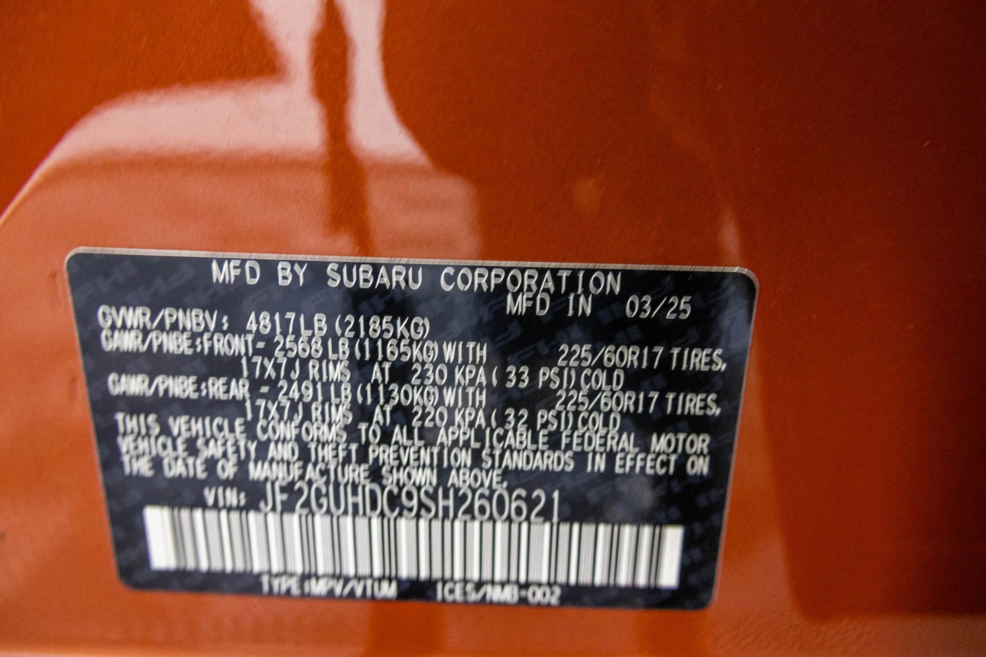 Used 2025 Subaru Crosstrek 2.0i Premium AWD/4WD image 54