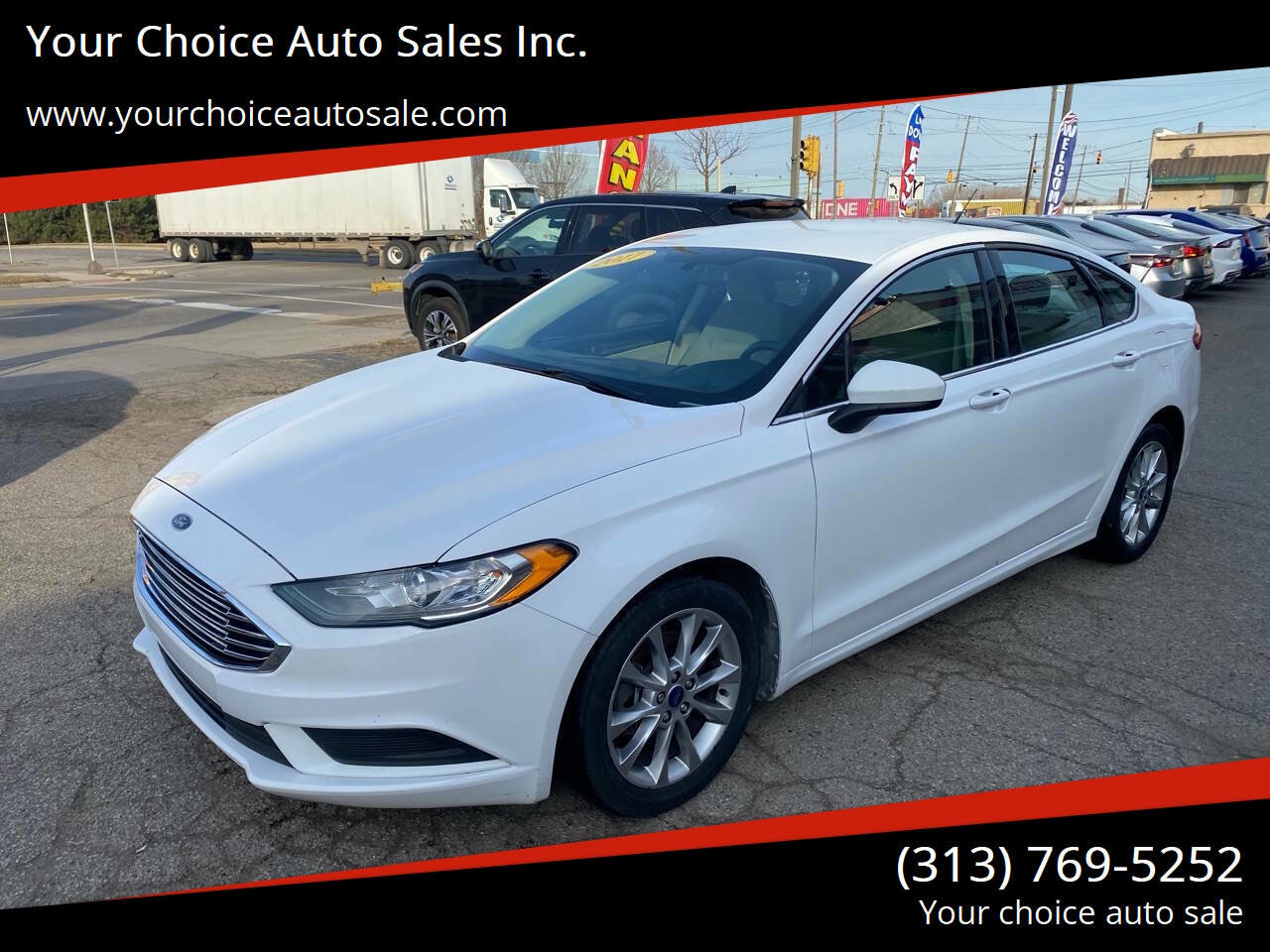Used 2017 Ford Fusion SE
