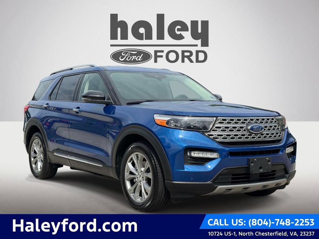 Certified 2022 Ford Explorer Limited w/ Equipment Group 301A