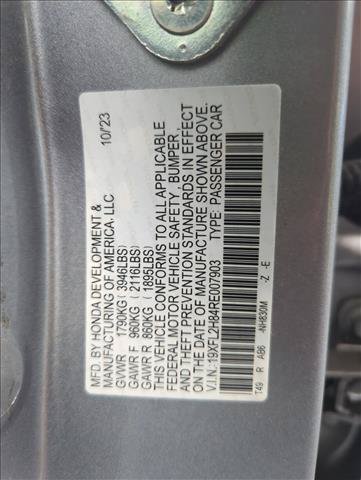 Certified 2024 Honda Civic Sport image 27
