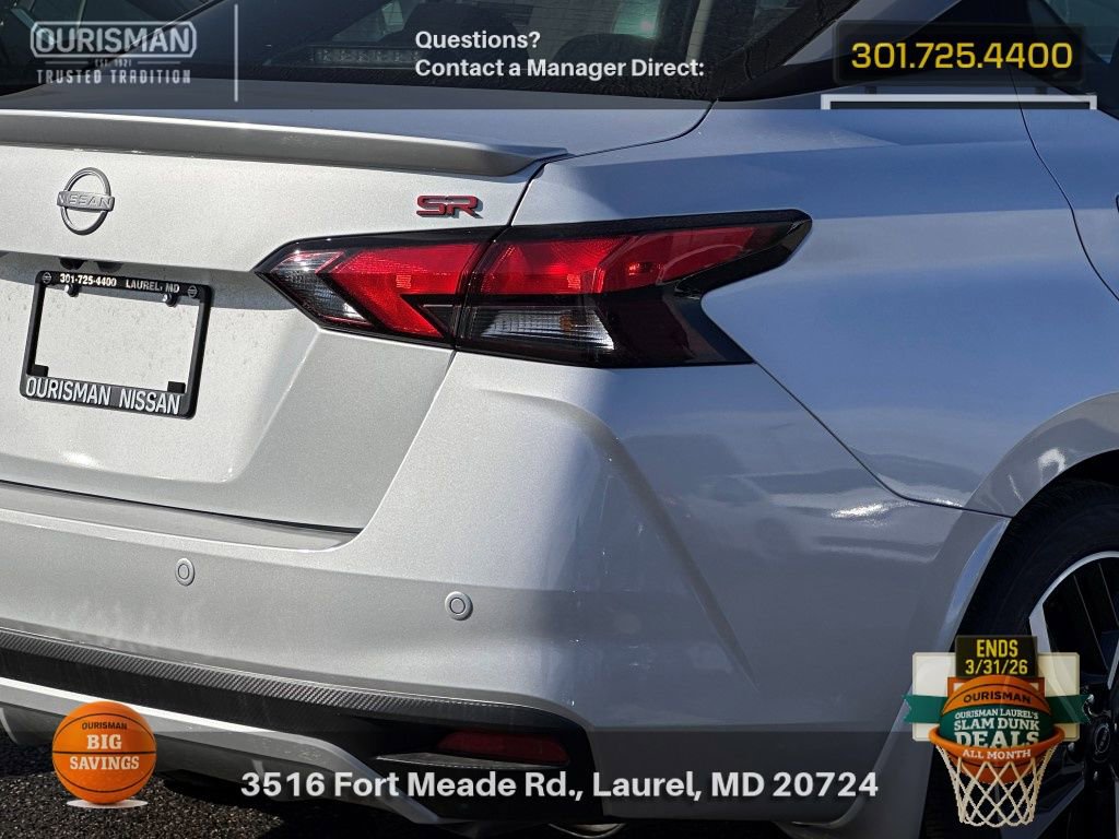 New 2025 Nissan Versa SR w/ Trunk Package image 6