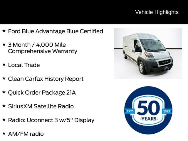 Used 2021 RAM ProMaster 2500 FWD image 6