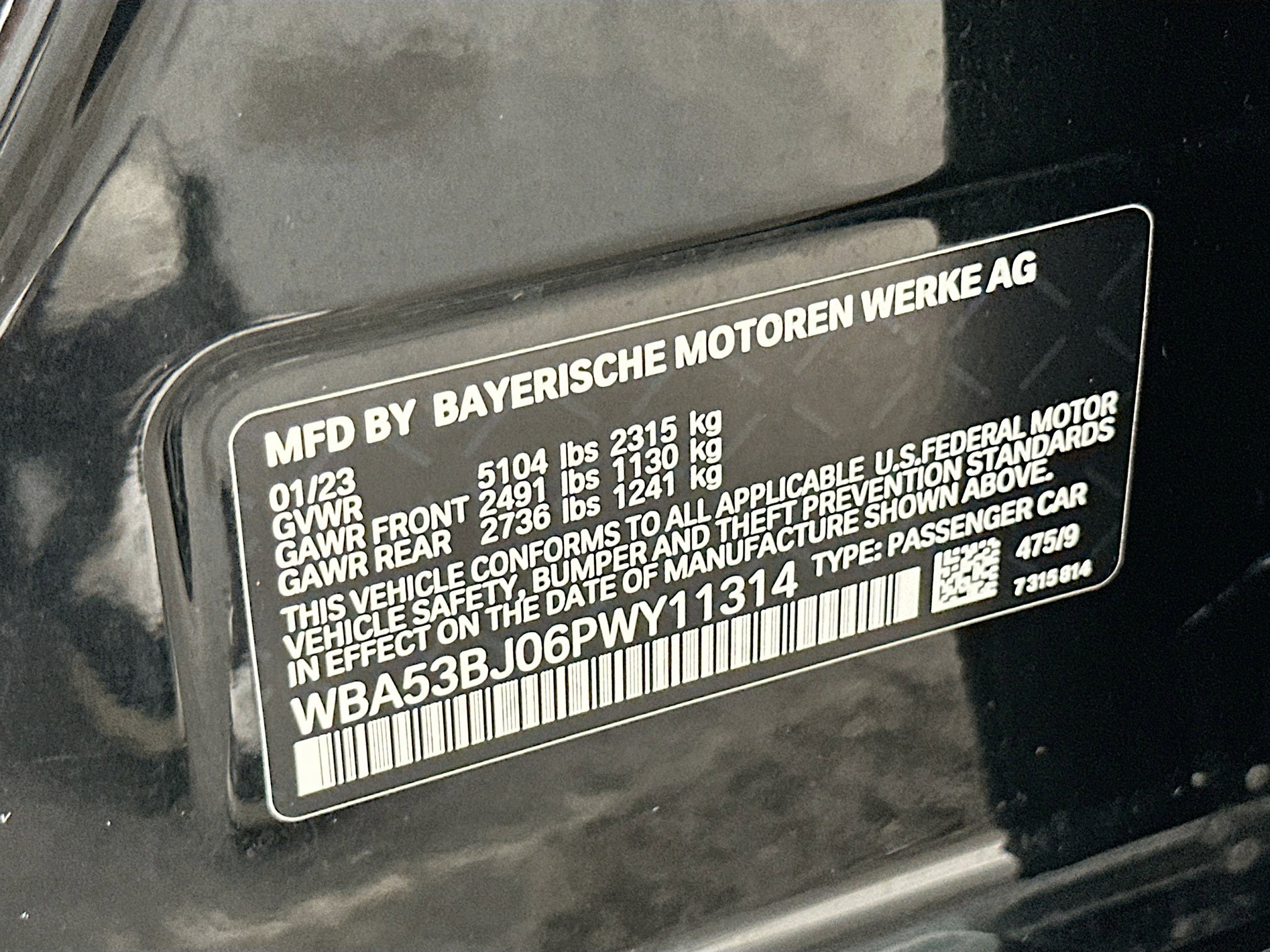 Certified 2023 BMW 540i w/ M Sport Package RWD image 35