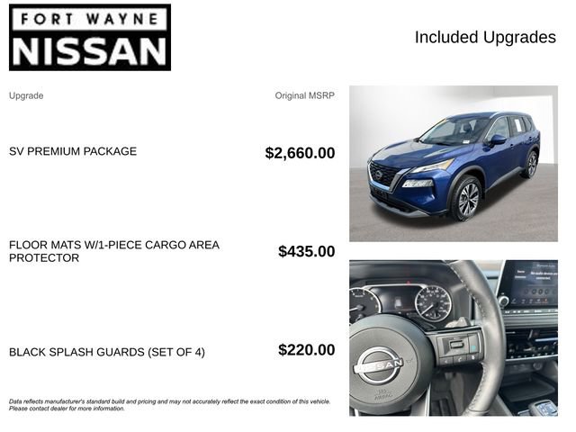 Certified 2023 Nissan Rogue SV w/ SV Premium Package image 4