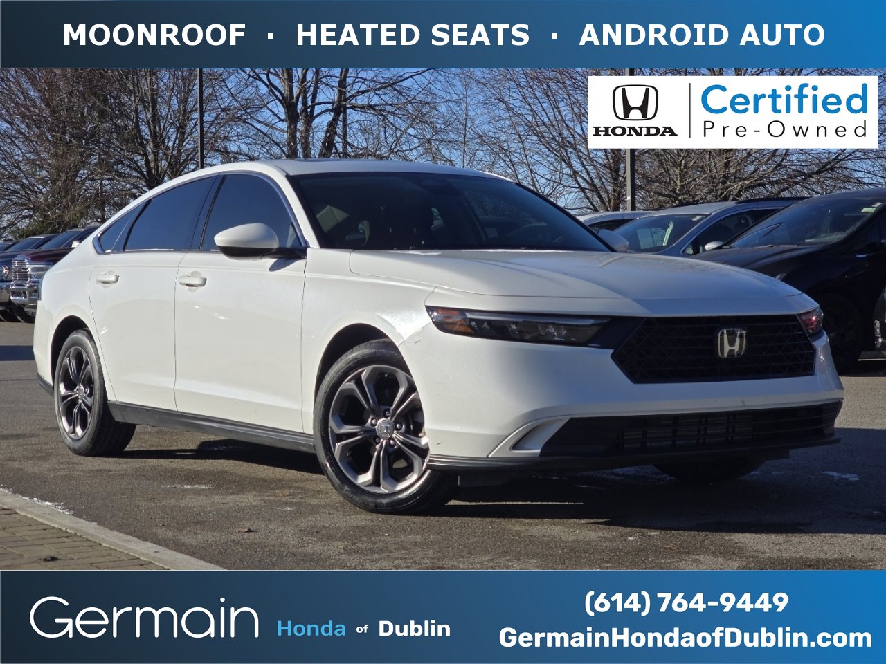 Certified 2023 Honda Accord EX