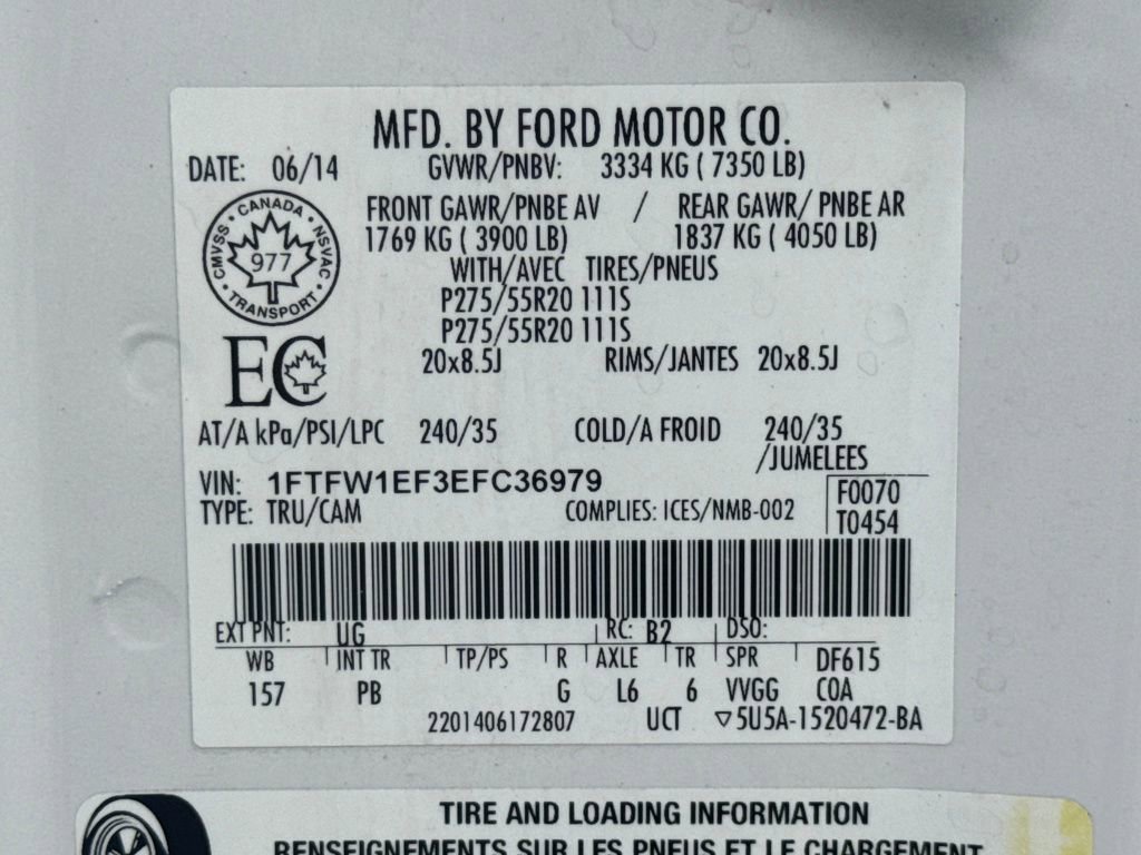 Used 2014 Ford F150 Platinum AWD/4WD image 37
