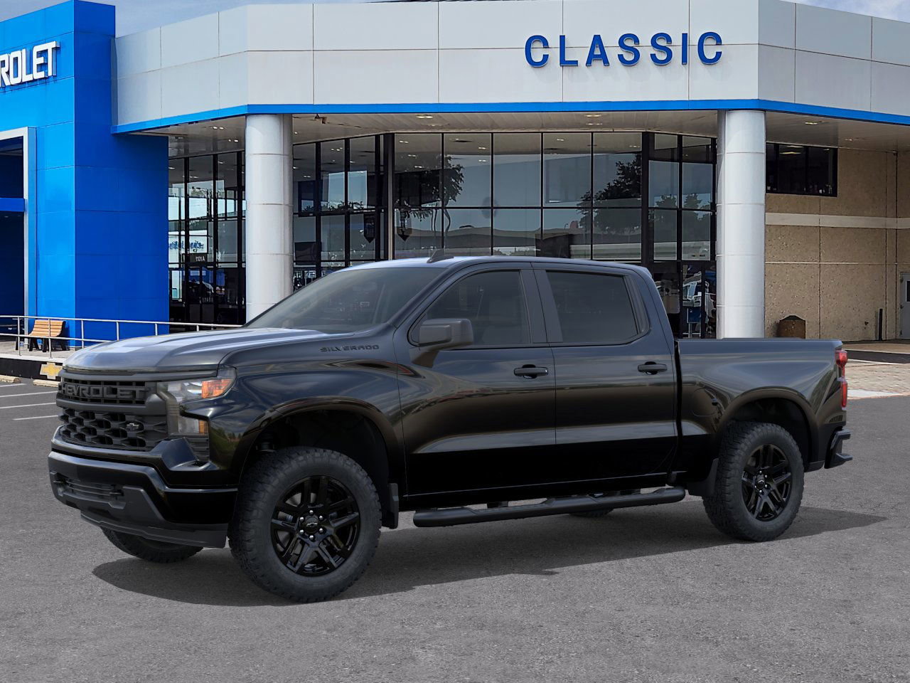New 2026 Chevrolet Silverado 1500 Custom w/ Turbomax Blackout Package image 2