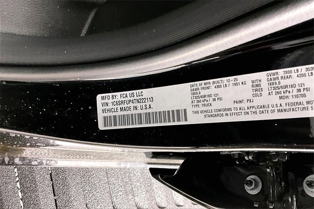 New 2026 RAM 1500 RHO w/ RHO Level 1 Equipment Group image 9