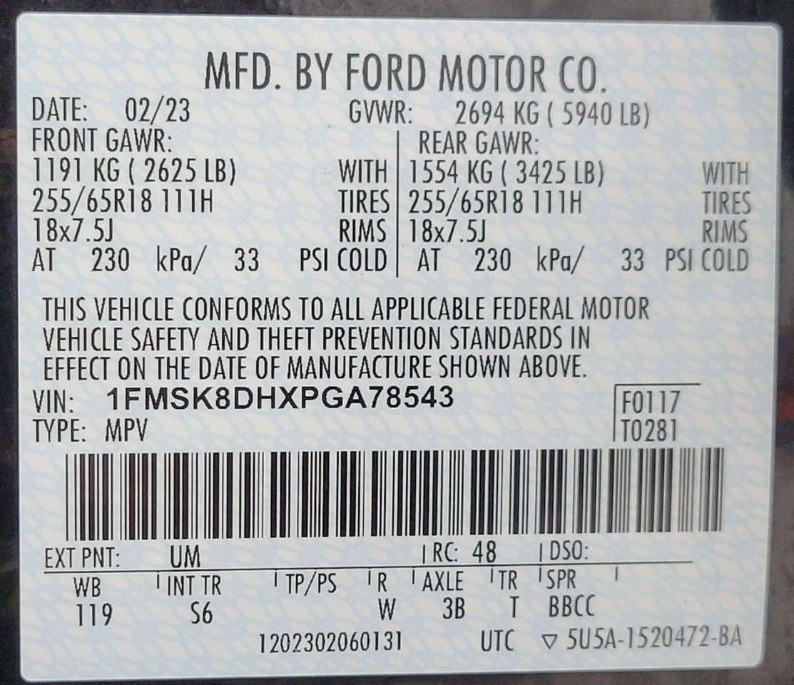 Used 2023 Ford Explorer XLT w/ Equipment Group 202A image 29