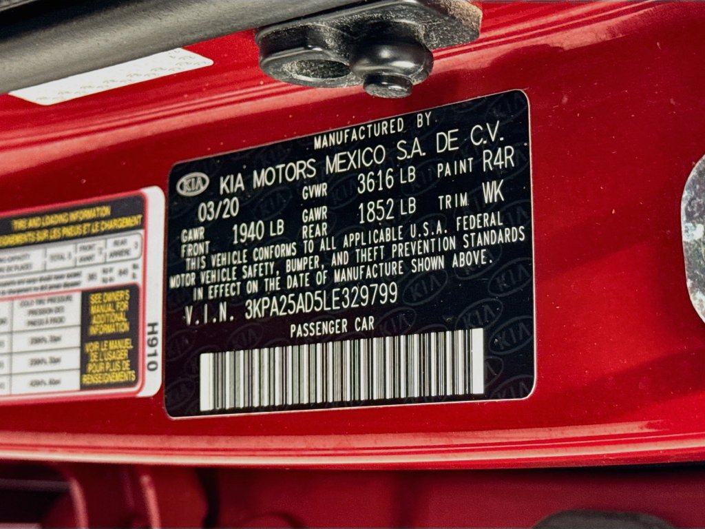 Used 2020 Kia Rio S FWD image 33