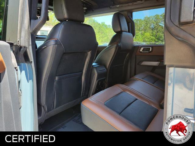Certified 2021 Ford Bronco Outer Banks w/ Sasquatch Package AWD/4WD image 15