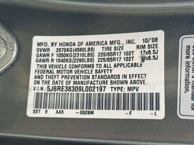 Used 2009 Honda CR-V LX image 30