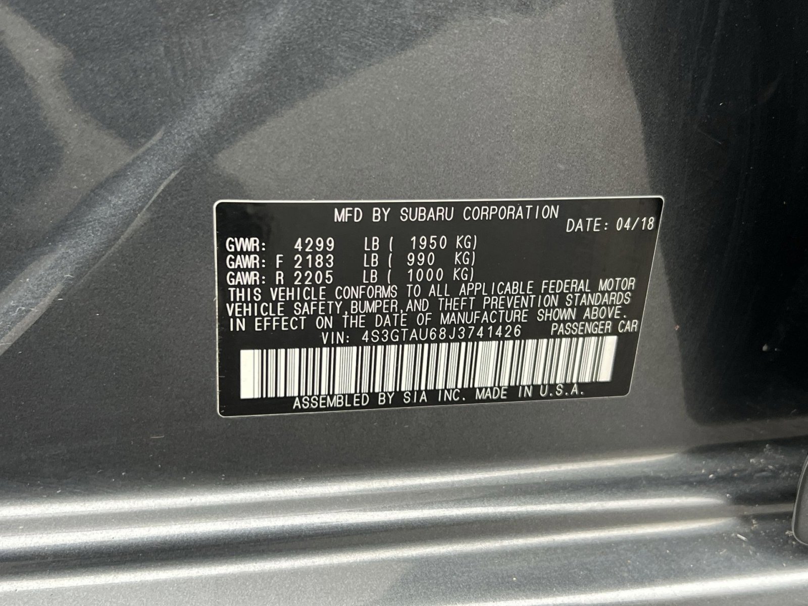 Used 2018 Subaru Impreza 2.0i Limited image 34