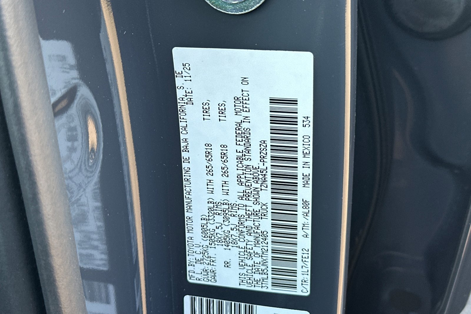 New 2026 Toyota Tacoma TRD Sport image 22