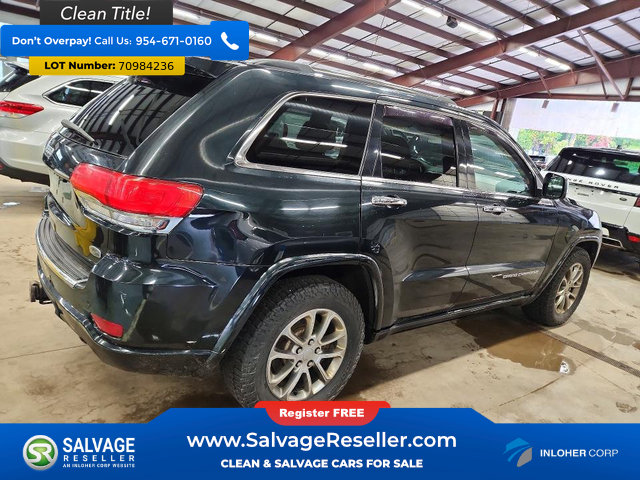 Used 2014 Jeep Grand Cherokee Overland w/ Advanced Technology Group AWD/4WD image 4